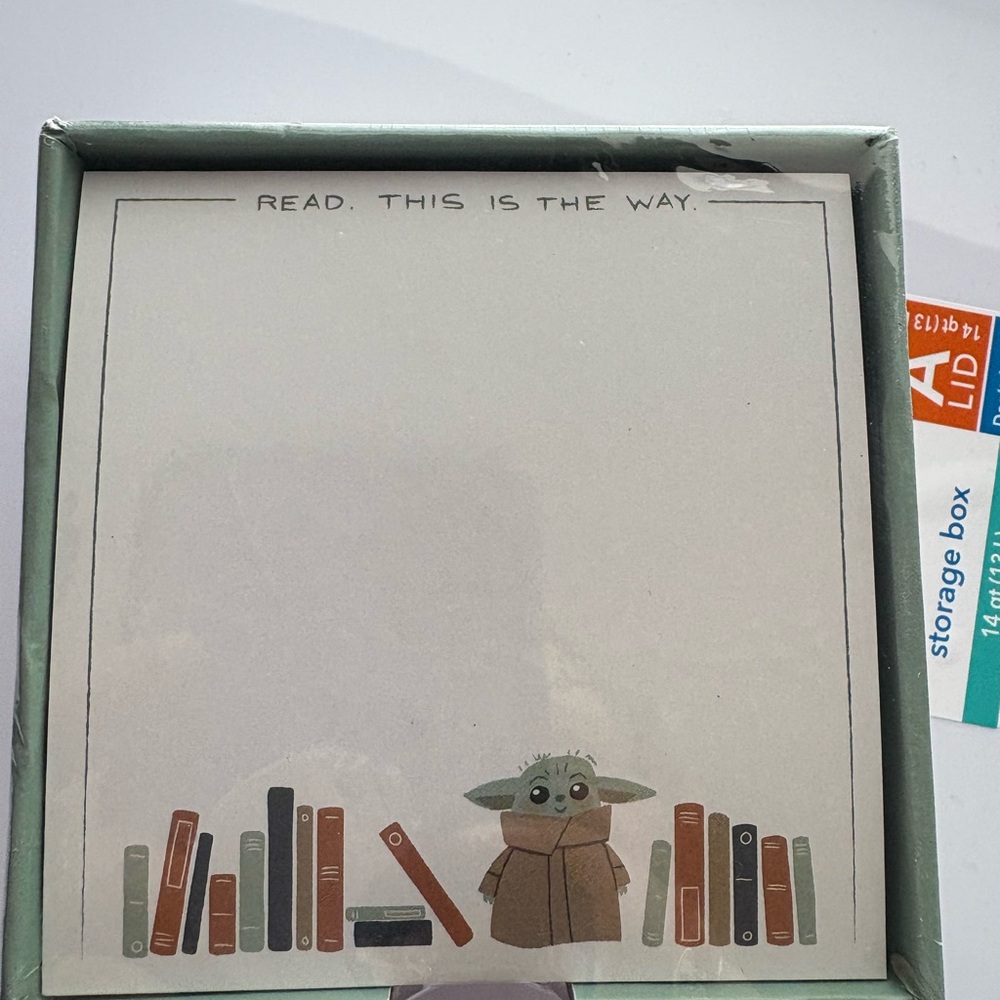 Baby Yoda Themed Post it Notes
